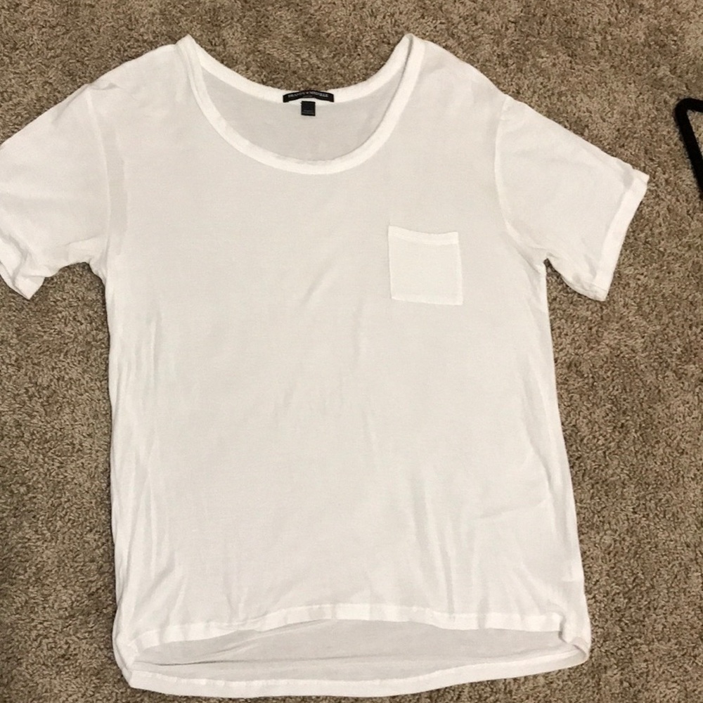 White t shirt from brandy!!!!